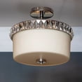 thumbnail image 6 of Cora Crystal and Glass 2-Light Covertible Semi-Flush to Flush Mount Ceiling Light, 6 of 6