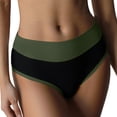 thumbnail image 1 of Culotte String Taille Haute Confortable pour Usage Quotidien Respirante Sans Couture Extensible Douce pour Femmes, 1 of 4