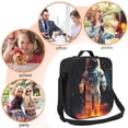 thumbnail image 5 of Picia Astronaut Cosmic Rainbow Lunch box Lunch bag for men women Large capacity Lunchbox Reusable Lunch bags Insulated Lunch bag Lunch box cooler, 5 of 9
