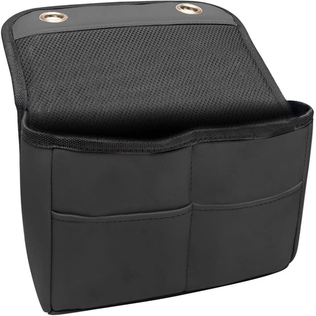 Organizador de asiento trasero de coche JINMJMXG 25 x 16 x 8 cm Negro
