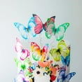 thumbnail image 2 of Crystal Candy Wafer-Paper Color-Splash Butterflies, 2 of 6