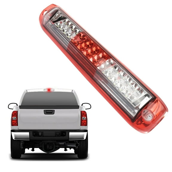 ECCPP Third 3rd Brake Tail Light Lamp For 1999- 2006 Chevy Silverado GMC Sierra Red