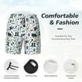 thumbnail image 5 of Fotbe Modern Industry Men’s Swim Trunks Quick Dry Swim Shorts Board Shorts with Mesh Lining-X-Large, 5 of 9
