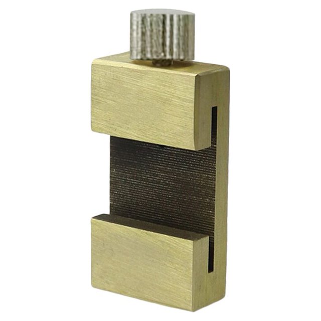 Línea de trazado angular, trazador de carpintería, reglas de dibujo de Architect, posicionador de posición fija, herramientas de carpintería multifuncionales de latón Fivean unisex