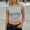 Gray, variant on CYMMPU Women's Summer Casual Solid Color Crew Neck T-Shirt, Short Sleeve Relaxed Fit Everyday Top Yellow XXL