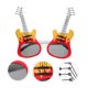 thumbnail image 5 of TABLETREANDS 2 Pares Gafas De Fiesta Con Estilizado De Guitarra En ABS Para Fotografía Y, 5 of 8
