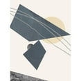thumbnail image 3 of Green, Jacob 12x14 Black Modern Framed Museum Art Print Titled - Diamond Slate III, 3 of 5