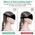 thumbnail image 5 of Sleep Mask 1 Pack 3D Contoured with Adjustable Strap, 5 of 5