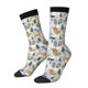 thumbnail image 1 of Balery Winter Forest Animals Calcetas Largas con Estampado para Hombre y Mujer – Suaves y Transpirables, Talla Única (US 5-11), 1 of 6