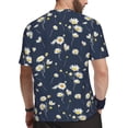 thumbnail image 2 of Rocae Daisies Flowers for Men's Mesh Quick-Dry Short Sleeve Workout T-Shirt,Mens Crew Neck Tee Lightweight Soft Classic T Shirts Medium, 2 of 9