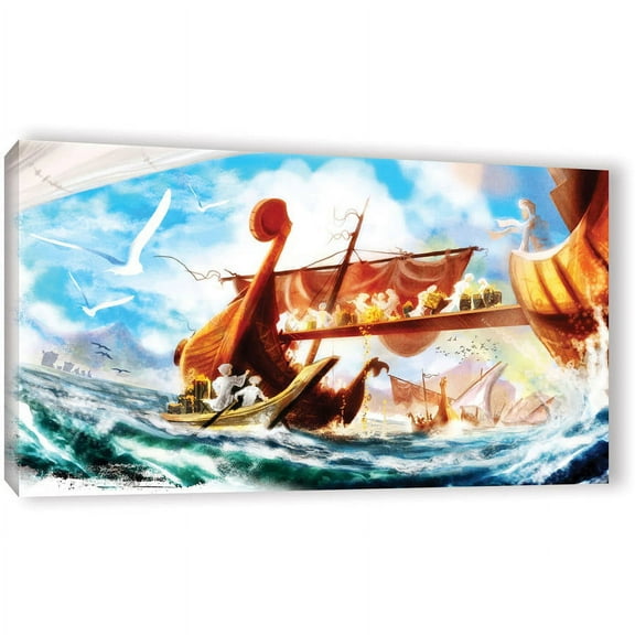 Luis Peres "Old Times 4" Gallery-Wrapped Canvas