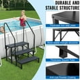 thumbnail image 5 of AIHOME 3 Step RV Stairs Mobile Home Stairs Outdoor Spa Step Ladder RV Steps Hot Tub Spa Steps for Porch RV Spa Home sensible, 5 of 9