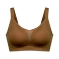 thumbnail image 3 of Full Coverage Wireless T Shirt Bra for Superior Support and All Day Comfort Lightweight Seamless Undergarment for Large, 3 of 3