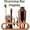 Copper Plated, variant on Cocktail Bar Set Mixology Bartender Kit: 10-Piece Bar Tool Set With Stylish Bamboo Stand Bar Tool