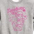 thumbnail image 3 of Monster High - Draculara Pink - Toddler And Youth Crewneck Fleece Sweatshirt, 3 of 5