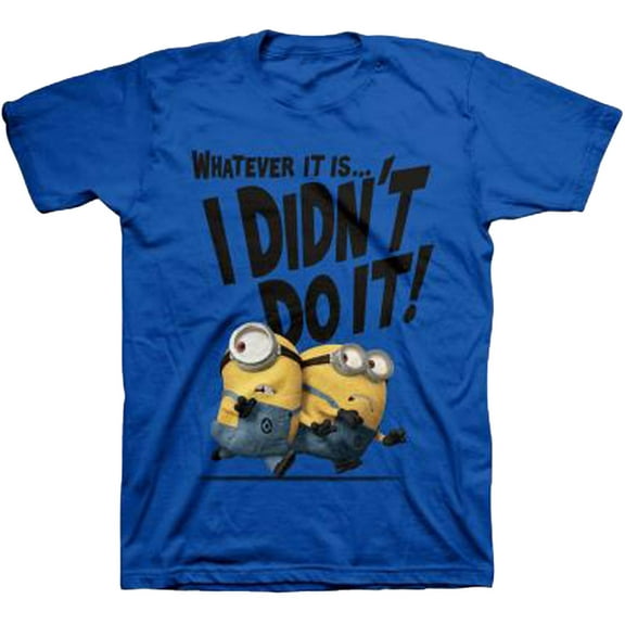 Despicable Me 2 Whatever It Is...I Didn't Do It Youth T-Shirt
