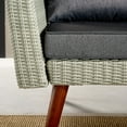 thumbnail image 6 of Albany All-Weather Wicker Outdoor Gray Corner Sectional Sofa with 26"H Square Cocktail Table Set, 6 of 10