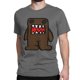 thumbnail image 1 of Camiseta de regreso a clases para hombre y mujer, con dibujos animados de Domo Kun marrón, divertidas camisetas de cuello redondo, de algodón, talla grande., 1 of 7