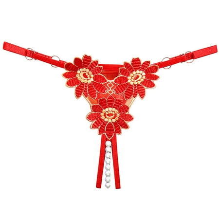 

Womens Panties Women Lace Briefs Hollow Out Panties Crochet Lace Up Panty Thongs G String Lingerie Underwear