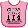 thumbnail image 3 of Inktastic Chess Player Game Gifts Boys or Girls Baby Bib, 3 of 4