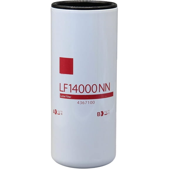 LF-14000NN Oil/Lube Filter fits for Cummins ISX ISM QSX QSM QST X15 M11 Diesel Engines compatible with LF9080 LF9001 LF14000NN P559000 4367100 BD7154 57746XD (1 Pack)