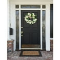 thumbnail image 2 of Forza Terra Wrought Iron Rubber Mat 18x30 - Art Deco, 2 of 2