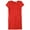 Red - toptomato, variant on maison Jules Womens Scalloped Shift Dress, Red, 14