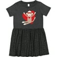 thumbnail image 3 of Inktastic Hug Sock Monkey Girls Toddler Dress, 3 of 5