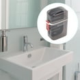 thumbnail image 2 of Unique Bargains 1 Pc Soap Dish Portable Drain Soap Holder for Bathroom Black, 2 of 6