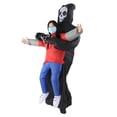 thumbnail image 4 of Disfraz Inflable de Cosplay Disfraz Inflable de Fantasma Aterrador Reutilizable Divertido único Impermeable para Carnavales Anggrek Otros, 4 of 8