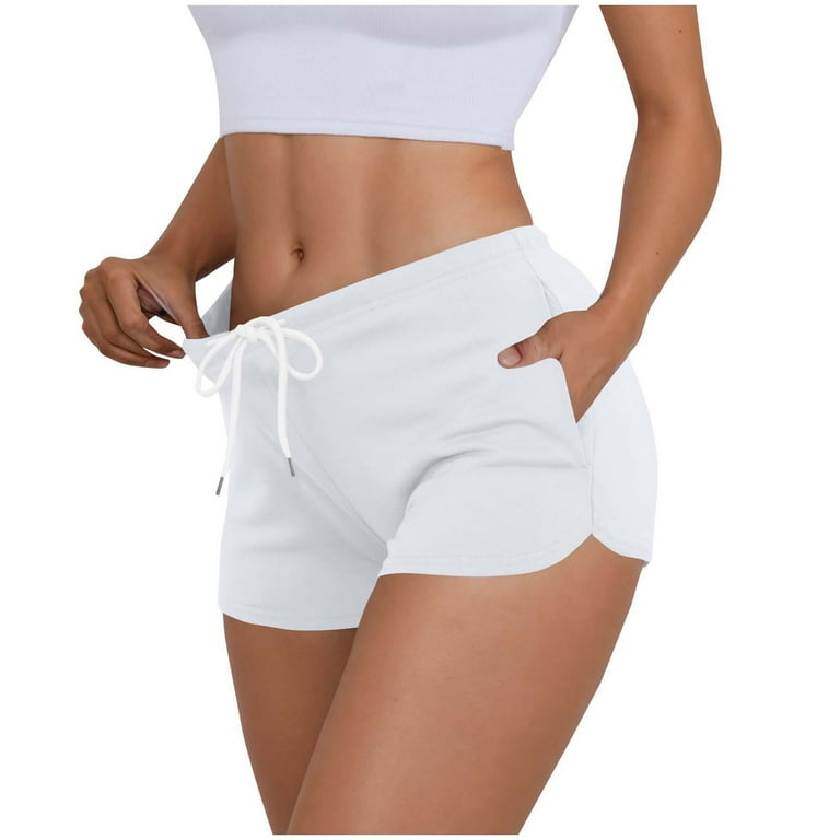 Fglymey Athletic Shorts for Women Summer Workout Sweat Shorts Cute