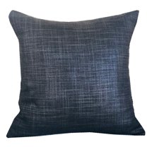 Plutus Ashland Glazed Gray Handmade Luxury Pillow - 18 x 18 in.