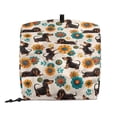 thumbnail image 3 of FOR U DESIGNS Dachshund Daisy Stand Mixer Cover All-Season Mixer Dust Covers Multi Pockets for Stand Mixer or Coffee Maker Dust Cover with Top Handle and Pocket - L, 3 of 8