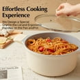 thumbnail image 3 of Ceramic Pots and Pans Set Non Stick, Cookware Set 7 Piece, Healthy Ceramic Pots and Pans Set Non Stick, Non Toxic Pots and Pans Set Non Stick, Pots and Pans Set, 3 of 5