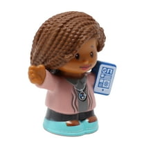 Replacement Part for Collectible Fisher-Price Little People Surprise & Sounds Home Dollhouse Playset FRT08 - Replacement African-American Executive Mom Figure - Carrying Tablet