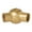 Unfinished Brass, variant on B&P Lamp® Die Cast Brass Swivel with a Slotted Screw, 1/4IP on Each End, Unfinished