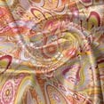 thumbnail image 5 of Ambesonne Orange Valance Pack of 2, Paisley, 54"X18", Multicolor, 5 of 5