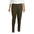 thumbnail image 3 of Lands' End Women's Plus Size Sport Knit High Rise Corduroy Elastic Waist Pants, 3 of 3
