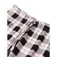 thumbnail image 5 of Qmyliery Women Lounge Pants Comfy Pajama Bottom with Pockets Stretch Plaid Sleepwear Drawstring Pj Bottoms Pants, 5 of 8