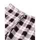 thumbnail image 5 of Pantalones de pijama de franela para mujer CenturyX, con cuadros de búfalo, para dormir, para estar en casa, color gris, talla L, 5 of 7