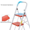 thumbnail image 3 of LUISLADDERS 3 Step Ladder Folding Step Stool Ladders with Hand grip 350 lbs, 3 of 10