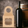 thumbnail image 3 of 25Pcs Portable Wine Box Paper Storage Case for Handheld Wine Gift Box Home Supplies, 3 of 6
