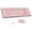 pink, variant on FANRUINA FA98 2.4G Wireless Mechanical Keyboard & Mouse Set, 98-Key Compact Slim