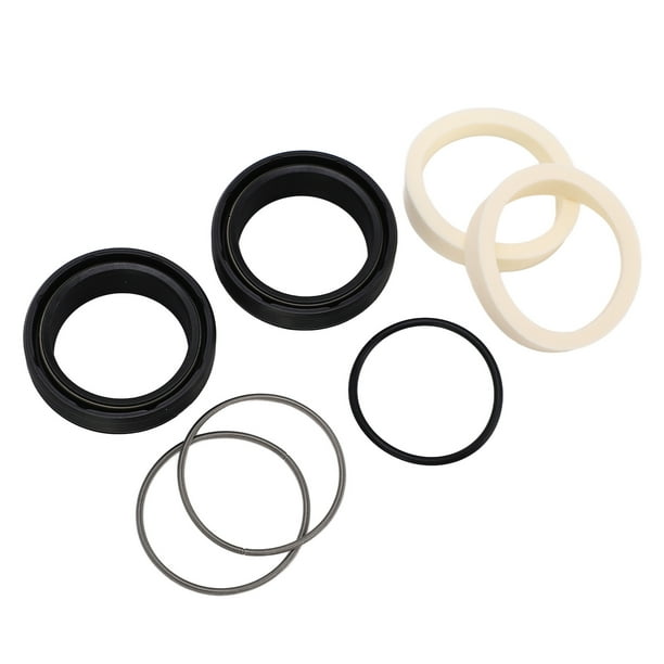 Kit de limpiaparabrisas de horquilla delantera, aceite para horquilla delantera de bicicleta Kit de sello de aceite para horquilla delantera de bicicleta Kit de sello de horquilla par