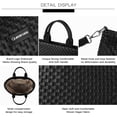 thumbnail image 5 of Queenoris Bolso Tejido para Mujer, Bolso Tote de Cuero Vegano Bolso de Compras de Moda de Playa de Verano y Bolso Bandolera Hecho a Mano, 5 of 5