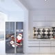 thumbnail image 4 of Adhesivos para ventanas de Navidad, pegatinas de pared para ventanas de Navidad, lindas pegatinas estáticas de PVC con renos de Papá Noel para decoración de ventanas para el hogar(1 unidad), 4 of 5