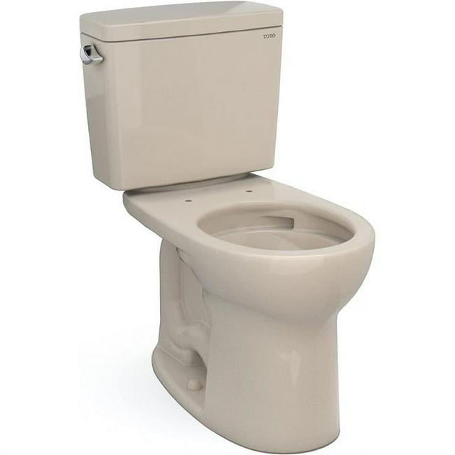 Toto CST775CEFG-03 1.28 GPF Universel Hauteur Drake Rond Cefiontect Toilettes avant & 44; No.03 Os - 2 Pièces