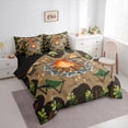 thumbnail image 2 of Erosebridal Teens Adventure Theme Twin Bedding Sets 7-Piece,Kids Boys Girls Camping Tents Bedding Comforter Set,Black Reversible,Breathable Home Decor, 2 of 6
