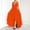 Orange, variant on Casual Summer Dresses Girls Summer Dresses A-line Ankle Length Sleeveless Solid Blue L