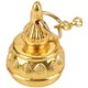 thumbnail image 5 of Lámpara de metal Genie Aladdin, Aladdin Genie Light Tetera de lujo Retro Elf Light Tetera Lámpara de aceite para la colección casera de deseos de luz, 5 of 7